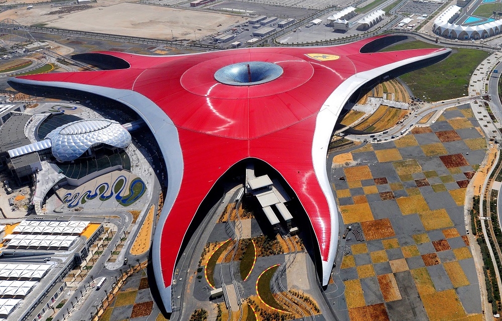 Dubai with Ferrari World